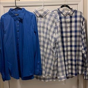 3 2xl Express shirts